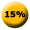 15% di sconto sul totale